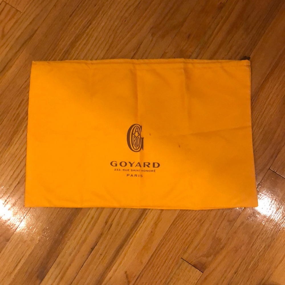 Goyard dust bag!